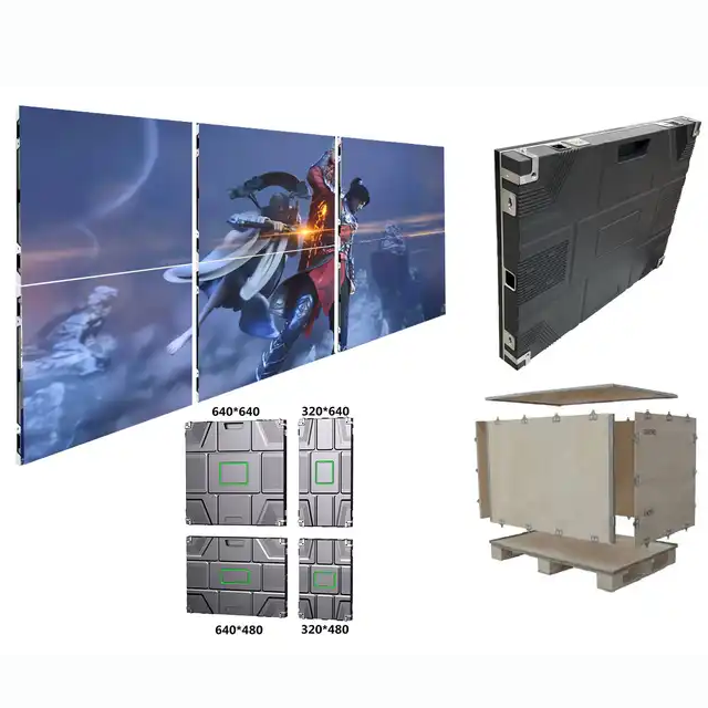 Layar Dinding Video Led Kinerja Tinggi P2.5 P3 P4 P5 P6 Layar Tampilan Led Luar Ruangan Dalam Ruangan