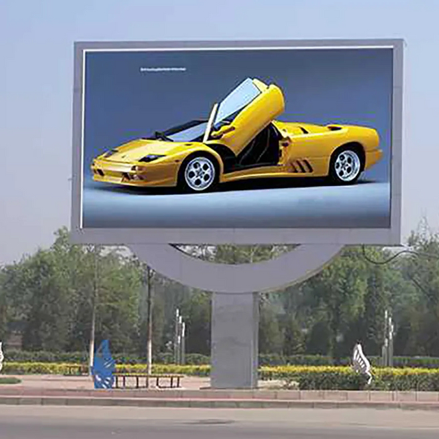 LED আউটডোর বড় স্ক্রীন ডিসপ্লে হাই গ্রেড নতুন ডিজাইন 3D আউটডোর LED স্ক্রীন ডিসপ্লে জলরোধী বিলবোর্ড