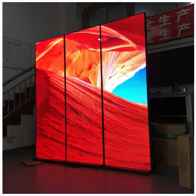 P2 P2.5 P3 St&aring;ende Led Affisch Fullf&auml;rg Utomhus Kommersiell Reklam Led Display Screen