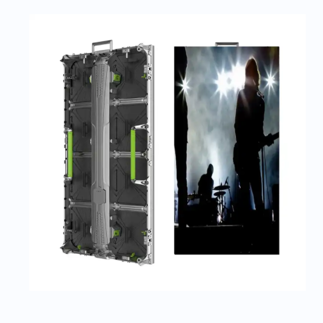 พื้นหลังเวทีในร่มกลางแจ้งขนาด 500x500 มม. ผนังวิดีโอ LED P2.6 P2.9 P3.91 P4.81 หน้าจอแสดงผล LED ให้เช่าประกบแบบไม่มีรอยต่อ