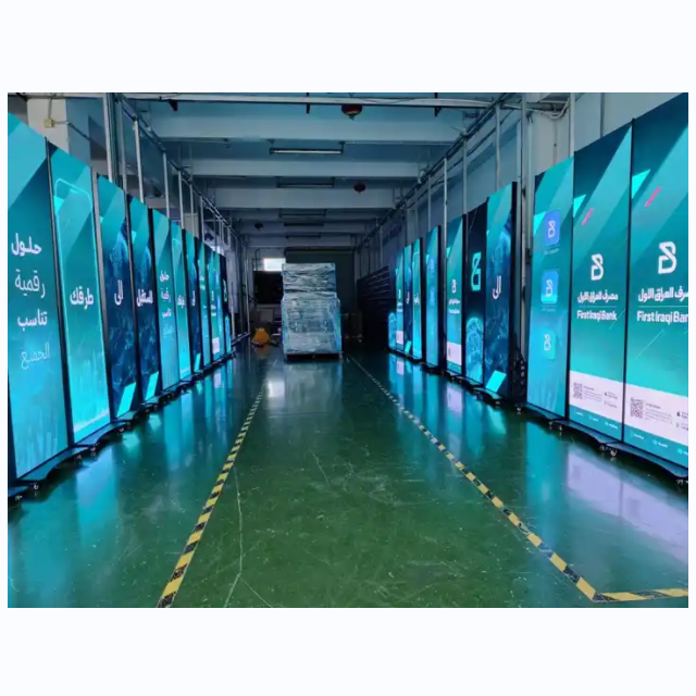 P2 P2.5 P3 St&aring;ende Led Affisch Fullf&auml;rg Utomhus Kommersiell Reklam Led Display Screen