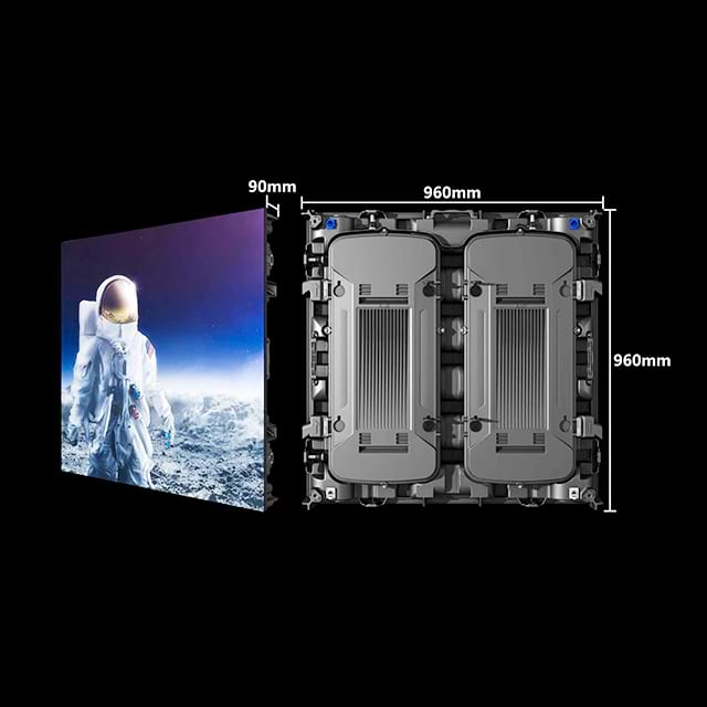 Cabinet d'&eacute;cran d'affichage &agrave; LED de stade