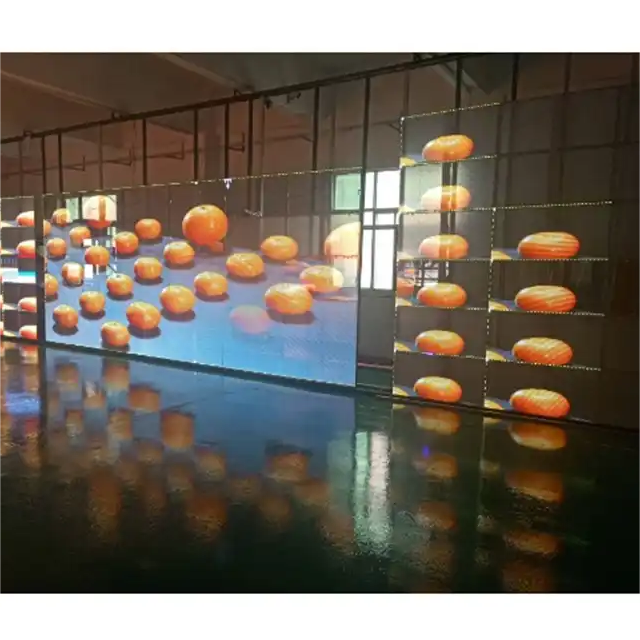 نمایشگر LED شفاف تعمیر و نگهداری جلو برای نگهداری آسان