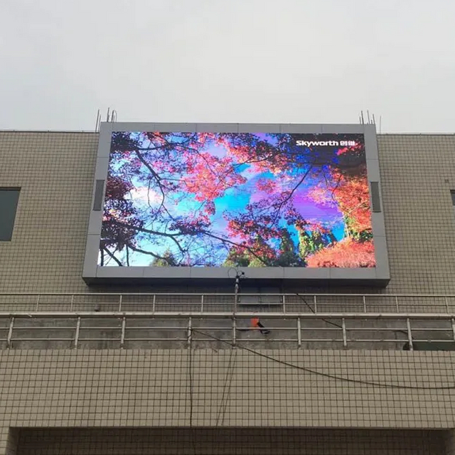 LED আউটডোর বড় স্ক্রীন ডিসপ্লে হাই গ্রেড নতুন ডিজাইন 3D আউটডোর LED স্ক্রীন ডিসপ্লে জলরোধী বিলবোর্ড