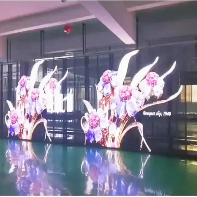 Использование прозрачных светодиодных экранов для привлечения кампаний